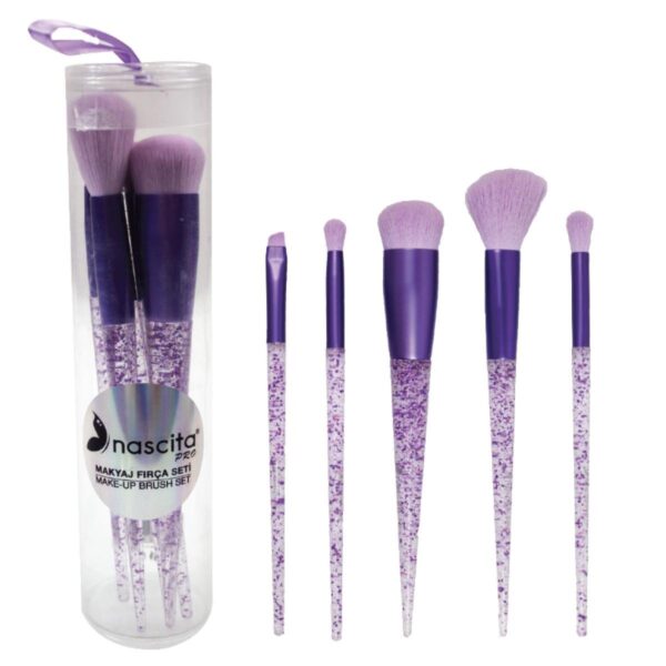 Set četkica za šminkanje Pro - 139, 5 kom.